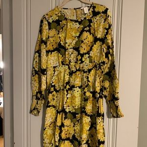 H&M mama midi maternity dress
